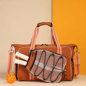 Vente en gros Sac à pagaie Pickleball Sac à bandoulière léger et portable pour raquette de sport Sac à bandoulière de pickleball au design personnalisé - Product Image 4