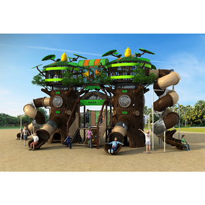 Thiết bị sân chơi ngoài trời sân vườn kiểu rừng để giải trí cho trẻ em - Product Image 4