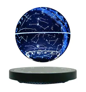 Factory Price Magnetic Levitating Starry Sky Floating Table Creative Gift LED Decorative Table Lamp