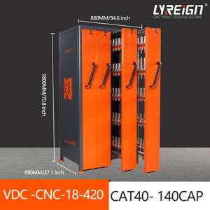 Tủ đựng dụng cụ CNC dung tích lớn, giá để dụng cụ CNC di động, tủ ngăn kéo đứng, thích hợp cho kho hàng, trung tâm gia công - Product Image 6