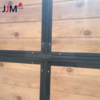 JJM Maison conteneur modulaire pliable de 19 pieds, bureau préfabriqué, chambre à coucher, design moderne, empilable