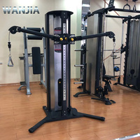 Máquina multifunción para hacer ejercicio en el hogar, equipo de entrenamiento de Cable cruzado, con polea de doble Cable, para gimnasio en casa