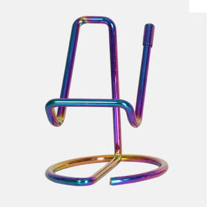 Soporte creativo de diseño moderno de acero para teléfono móvil, diseño moderno y novedoso, escritorio de decoración de metal para persona perezosa móvil de metal - Product Image 4