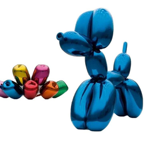Custom Popular Craft Jeff <span class=keywords><strong>Koons</strong></span> Globo <span class=keywords><strong>Perro</strong></span> Resina Escultura Adornos Decoración Moderna Estatua - Product Image 3