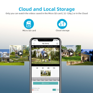 Hongnaer 5MP tuya Smartlife nhà không dây <span class=keywords><strong>WIFI</strong></span> video giám sát Ptz IP máy ảnh 360 CCTV ngoài trời <span class=keywords><strong>Wifi</strong></span> tuya an ninh máy ảnh - Product Image 6