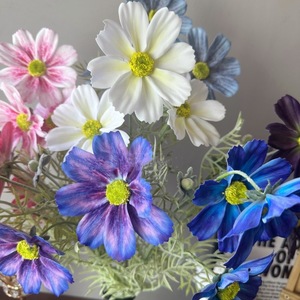 Flores Artificiales de Cosmos y Girasol, Realistas, para Decoración de Bodas, Hogar y Fotografía - Product Image 3