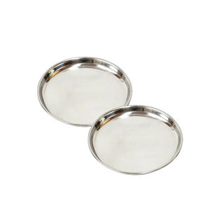 Fábrica al por mayor nuevo estilo redondo platos profundos utensilios de cocina Nuevo estilo utensilios de cocina de acero inoxidable plato clásico 26 cm de Bangladesh - Product Image 3