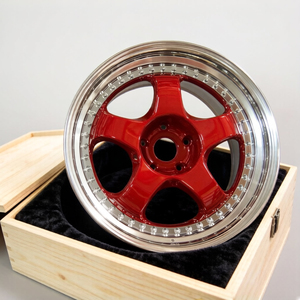 Ruedas Forjadas FHJ en Oferta, Acabado Pulido y Cepillado, Cóncavas Profundas, Color Personalizado, 2 Piezas, 5x120 5x112 5x114.3, 20 21 22 Pulgadas, para Autos de Carreras - Product Image 1
