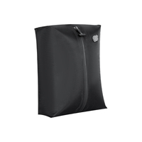 POIXM Cubes de rangement sous vide réutilisables en polyester et ensemble de pompe de voyage étanche IP67 (2 pièces) pour valises et sacs à dos