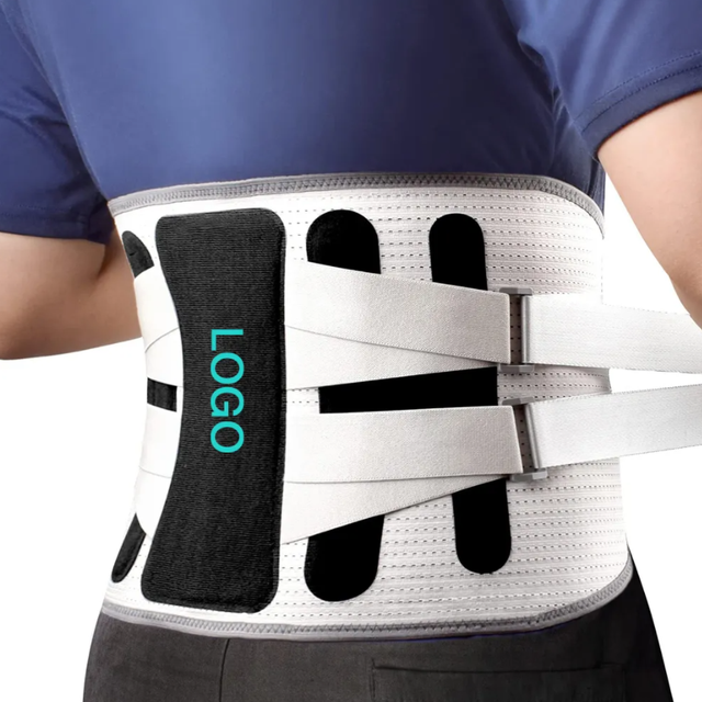 New Hot Pressed 3D Knit Breathable Lumbar Support Belt Decompression Back Brace for Lower Back Pain Relief With Pulley System