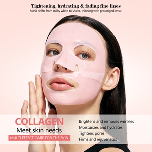 Mascarilla Facial Nocturna de Arbutina y Bio Colágeno de Marca Privada, Efecto Visible de Piel de Cristal, Viral Coreana, Hidratante Vegana, Venta al por Mayor - Product Image 3