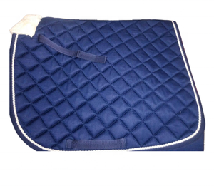แผ่นอานลายควิลท์โชว์ม้ามาพร้อมกับฟังก์ชั่นการส่งผ่านอากาศที่ดีและสะดวกสบายสำหรับ Horseoem ODM - Product Image 1