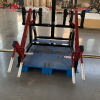 Appareil de musculation à charge libre pour soulevé de terre, squat articulé, entraînement des épaules, des fessiers et des ischio-jambiers, pour salle de sport et club