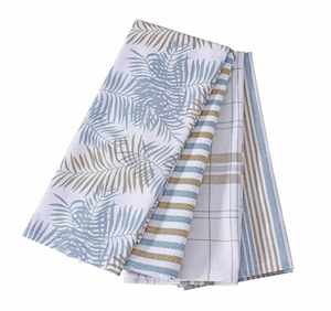 Napperons et serviettes jetables modernes et simples en tissu floral, séchage rapide, motifs créatifs personnalisés, coton et lin, décoration intérieure – Vente en gros - Product Image 4
