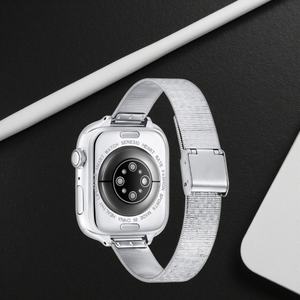 Correa de Reloj Inteligente Deportiva Ultra 2024, Acero Inoxidable Milanesa, Nuevo Estilo, 20mm 45mm 44mm 46mm, Correas Transpirables - Product Image 2