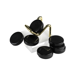 דמקה בגודל מותאם אישית דמקה גברים גברים שטוחים nard שטוח דלפקי צ 'אט שחור לבן קלאסי - Product Image 5