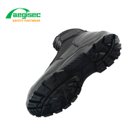 AEGISEC – bottes de désert tactiques en cuir de vache pour homme, légères, antidérapantes, résistantes à l'huile, semelle en caoutchouc, bottes tactiques de sécurité