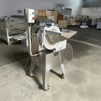 Commerciële driedimensionale snijmachine voor het snijden van fruit en groenten tot korrels