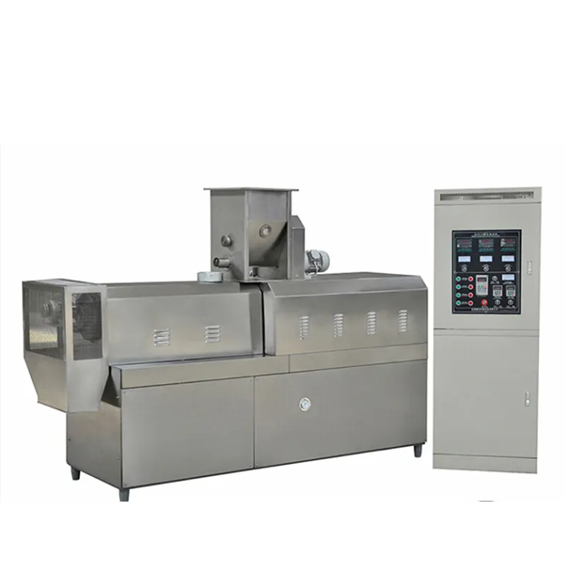 200-300 kg/h máquina extrusora de alimentos máquina de producción de alimentos inflados completamente automática