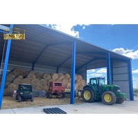 Nave Avícola Prefabricada de Acero de Gran Resistencia, Diseño Moderno, Galvanizada, para Cría de Aves de Corral