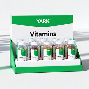 Boîtes à fentes biodégradables personnalisées avec logo, pelliculage mat, impression quadricolore, en carton kraft pour compléments alimentaires et produits de bien-être - Product Image 2