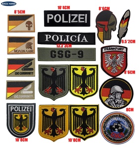 ドイツポリゼイパッチドイツイーグルシールドモラールスタンプGSG9刺繍キャンバス衣服バッジ用 - Product Image 4