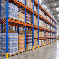 Étagère d'entrepôt robuste en acier sans boulons, capacité 3000 kg, pour stockage en entrepôt