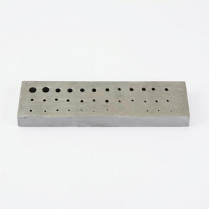 Plaque de moulage irrégulière en acier inoxydable pour outils de perçage de bijoux, équipement de fabrication de bijoux SUNTOOLS/STIPL Modèle 864 - Product Image 1