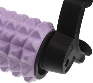 Rouleau en mousse EVA automatique haute densité et ferme avec ventouse et design à picots pour le yoga, la remise en forme, la relaxation musculaire et le massage - Product Image 4