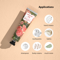 Tube d'emballage cosmétique vide en aluminium-plastique 70g pour crème pour les mains, dentifrice, crème pour les yeux, couleur personnalisée, bouchon à vis – Offre Spéciale