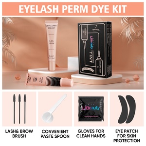 Kit Profesional para Teñir Cejas y Pestañas, Tinte Negro para Cejas, Crema para Colorear Pestañas, Tinte Negro para Cejas - Product Image 1
