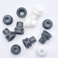Anneau de blindage de câble en silicone, manchon de protection de câble, anneau de blindage de sortie de câble, boîte de distribution de câbles, bouchon en caoutchouc pour trou