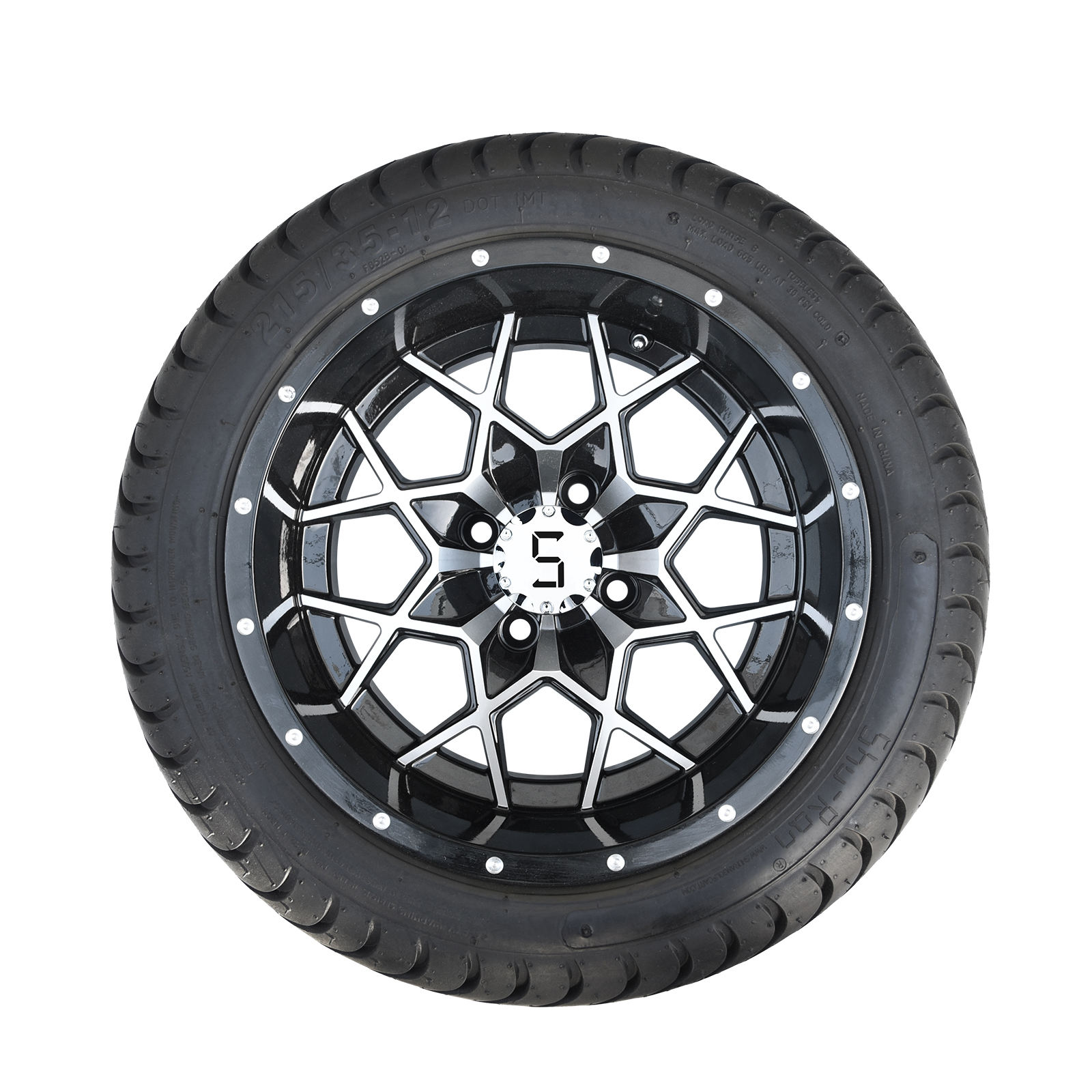 กลึง/สีดำเงา