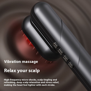 Usage domestique 4 en <span class=keywords><strong>1</strong></span> masseur anti-chute de cheveux double menton pour enlever le peigne V appareil de lifting du visage rouleau à micro-courant masseur facial - Product Image 4