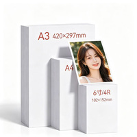 Papier photo de qualité supérieure, lisse, brillant, imperméable, compatible avec les imprimantes à jet d'encre Eco Solvent, compatible avec les imprimantes Epson et Canon