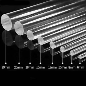 Profils en plastique sur mesure, couleurs et dimensions personnalisées, barres en acrylique solides, barres en acrylique colorées, barres en PMMA - Product Image 1