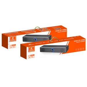 Altavoces para Juegos Jeqang JB-<span class=keywords><strong>710</strong></span> Inteligentes con Bluetooth V5.0, de Plástico, para Escritorio, Sonido Envolvente 360, Portátiles, para Computadora, Móvil, con Entrada Auxiliar - Product Image 1
