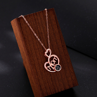 Collier avec pendentif en forme de cœur en pierre irisée, chaîne à maillons en cuivre, bijoux à la mode