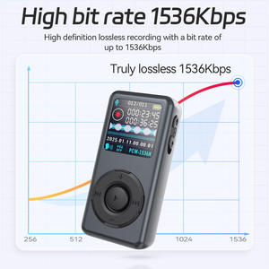 New HD Noise Cancelling AI Voice Controlled MP3 Player Digital Voice Recorder Long Standby Portable Recorder - Product Image 3