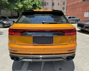 Pour <span class=keywords><strong>Audi</strong></span> <span class=keywords><strong>Q8</strong></span>/SQ8 <span class=keywords><strong>ABT</strong></span> Style Kit carrosserie lèvre avant diffuseur arrière becquet diffuseur avant pare-chocs - Product Image 6