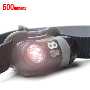 Linterna Frontal LED Recargable Tipo-C USBC de 600lm para Exteriores, Camping y Senderismo (Venta al Por Mayor) - Product Image 1