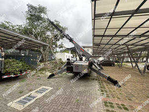 เครนยกขนาดเล็กดีเซลใหม่เครนตีนตะขาบ12ตันเครนยกแมงมุมเครนยกบูมไฮดรอลิกบิน JIB - Product Image 4