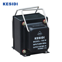 Convertidor de potencia portátil pequeño de 5000W TC 220V a 110V Transformador de voltaje para uso doméstico 50Hz 60Hz Frecuencias
