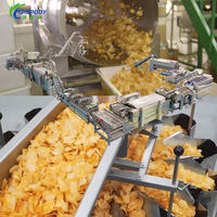 Shepody volautomatische industriële productielijn voor diepvriesfrieten, machine voor het maken van verse cassave- en aardappelchips, prijs
