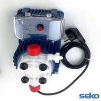 Pompa Metering SEKO 800 AKS/AKL/APG/TPG/TPR dengan Rentang Aliran 7-18 L/jam, Pompa Dosis Polimer untuk Industri