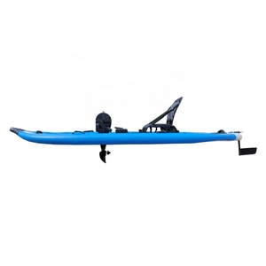 Triciclo Inflable de 335 cm con Pedales, Azul, para una Persona, con Sistema Drop Stitch, Tabla de Pesca, <span class=keywords><strong>Kayak</strong></span> - Product Image 4