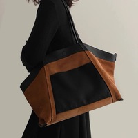 Tas Selempang Wanita Gaya Preppy Vintage Terbaru 2026, Tahan Air, Kapasitas Besar, Cocok untuk Belanja dan Bepergian