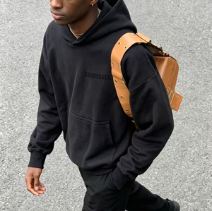 Sudadera con capucha No Fear de calidad, de forro polar, estilo oversize, streetwear, con bordado <span class=keywords><strong>y</strong></span> estampado en relieve, de <span class=keywords><strong>dos</strong></span> piezas, con el logo God Damn. - Product Image 6