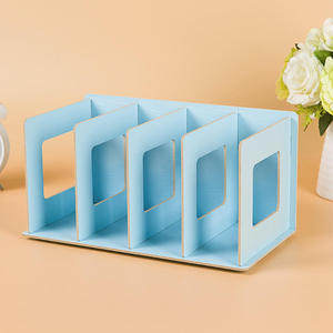 Bằng Gỗ Giá Cuốn Sách Đứng Tạp Chí Kệ Máy Tính Để Bàn A4 Tập Tin Tài Liệu Chủ Cho Lưu Trữ Các Tập Tin Nghiên Cứu Bảng Tổ Chức CD DVD Lưu Trữ - Product Image 4