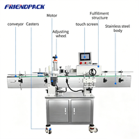 Friendpack Automatische 10ml 15ml 20ml Rotatievul- en afsluitmachine voor oogdruppels, parfum en sprayflessen